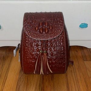 PIJUSHI leather small back pack